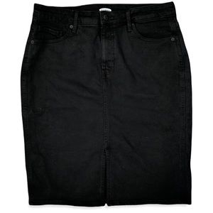 Old Navy Denim Jean Midi Skirt